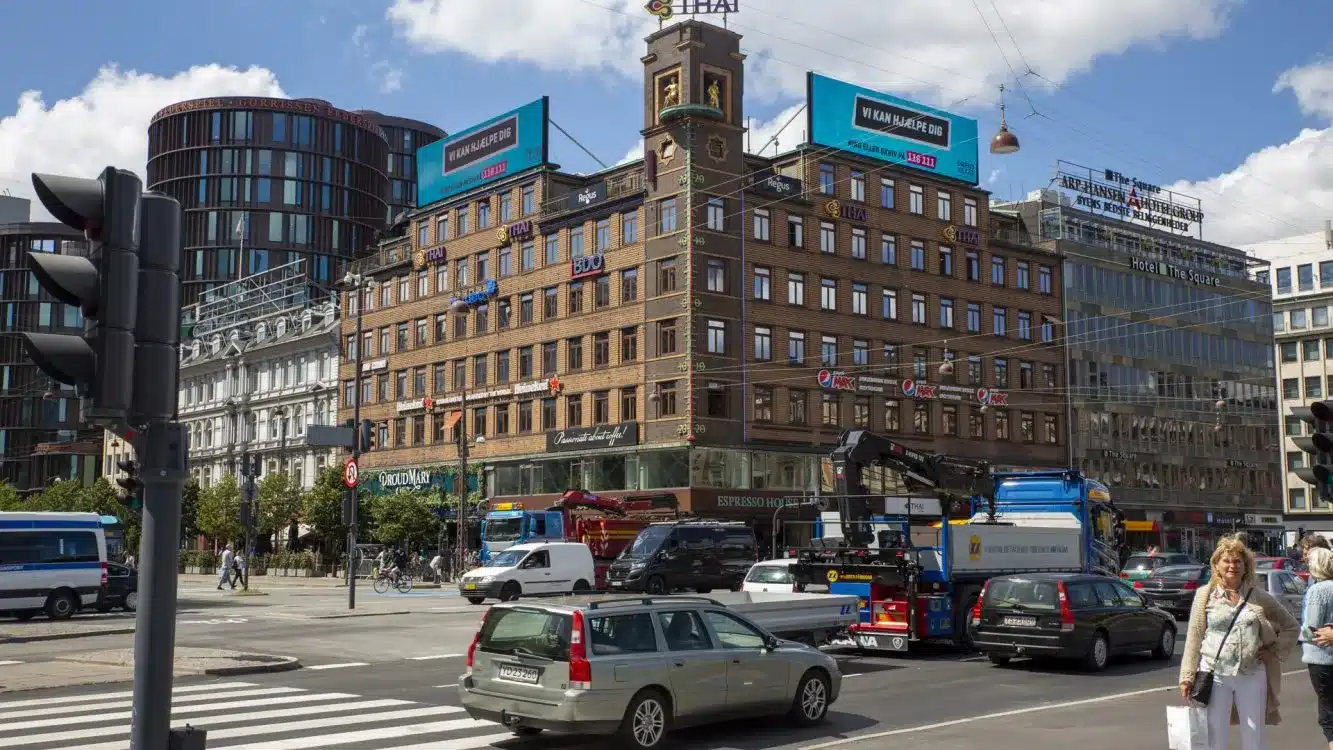 citrusmedia megaboard rådhuspladsen